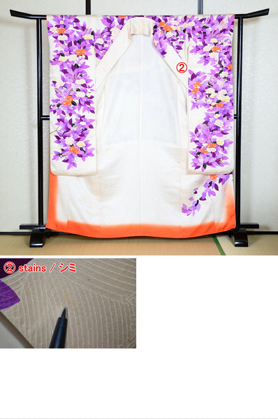 Long-sleeved kimono 6 items set / Furisode / FK#1-372