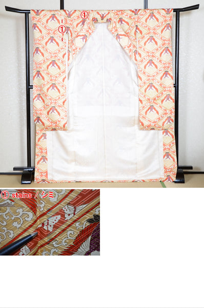 Long-sleeved kimono 6 items set / Furisode / FK#1-709