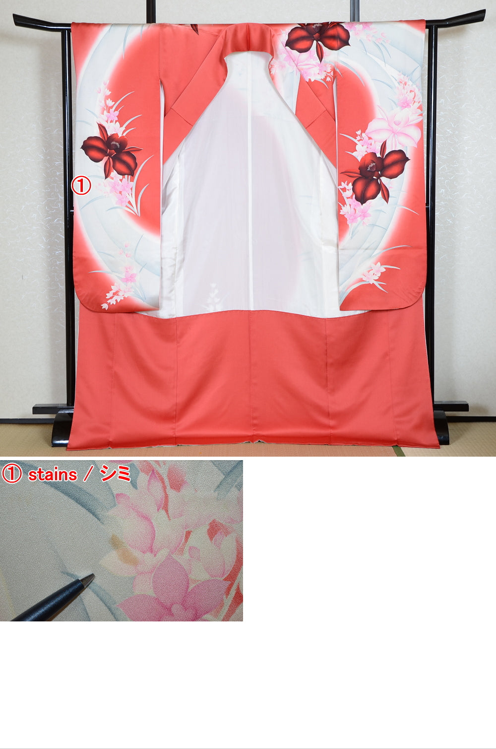 Long-sleeved kimono 6 items set / Furisode / FK#1-700