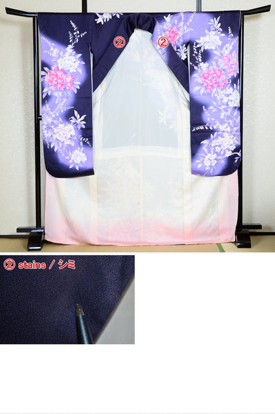 Long-sleeved kimono 6 items set / Furisode / FK#1-314