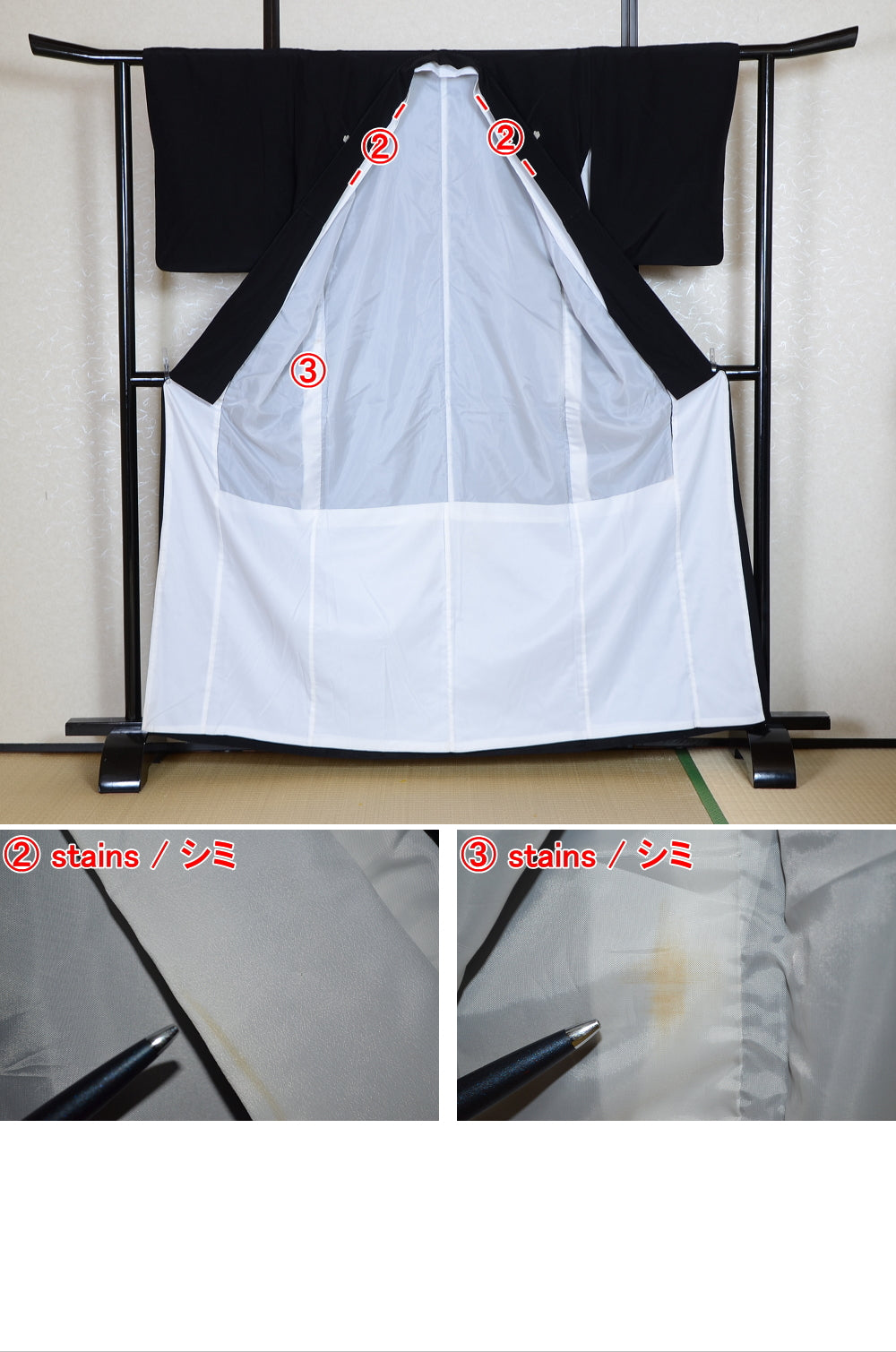Japanese kimono 6 items set / BK#719