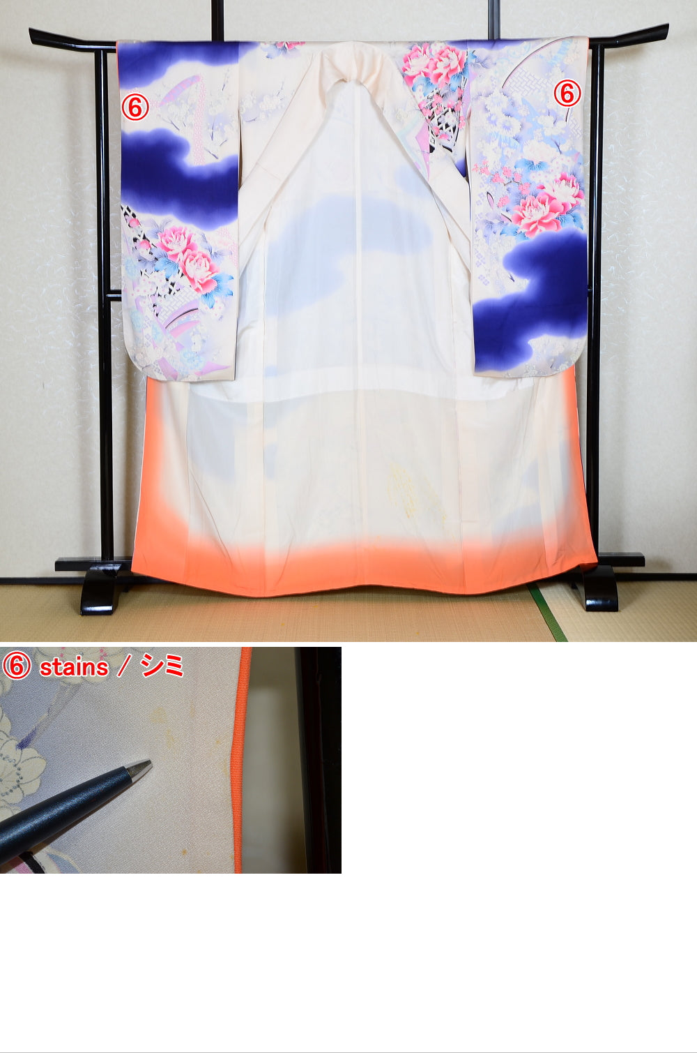 Long-sleeved kimono / Furisode / FK#1-627