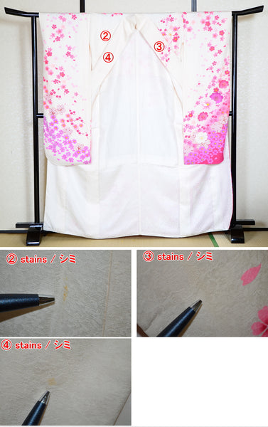 Long-sleeved kimono 6 items set / Furisode / FK#1-306