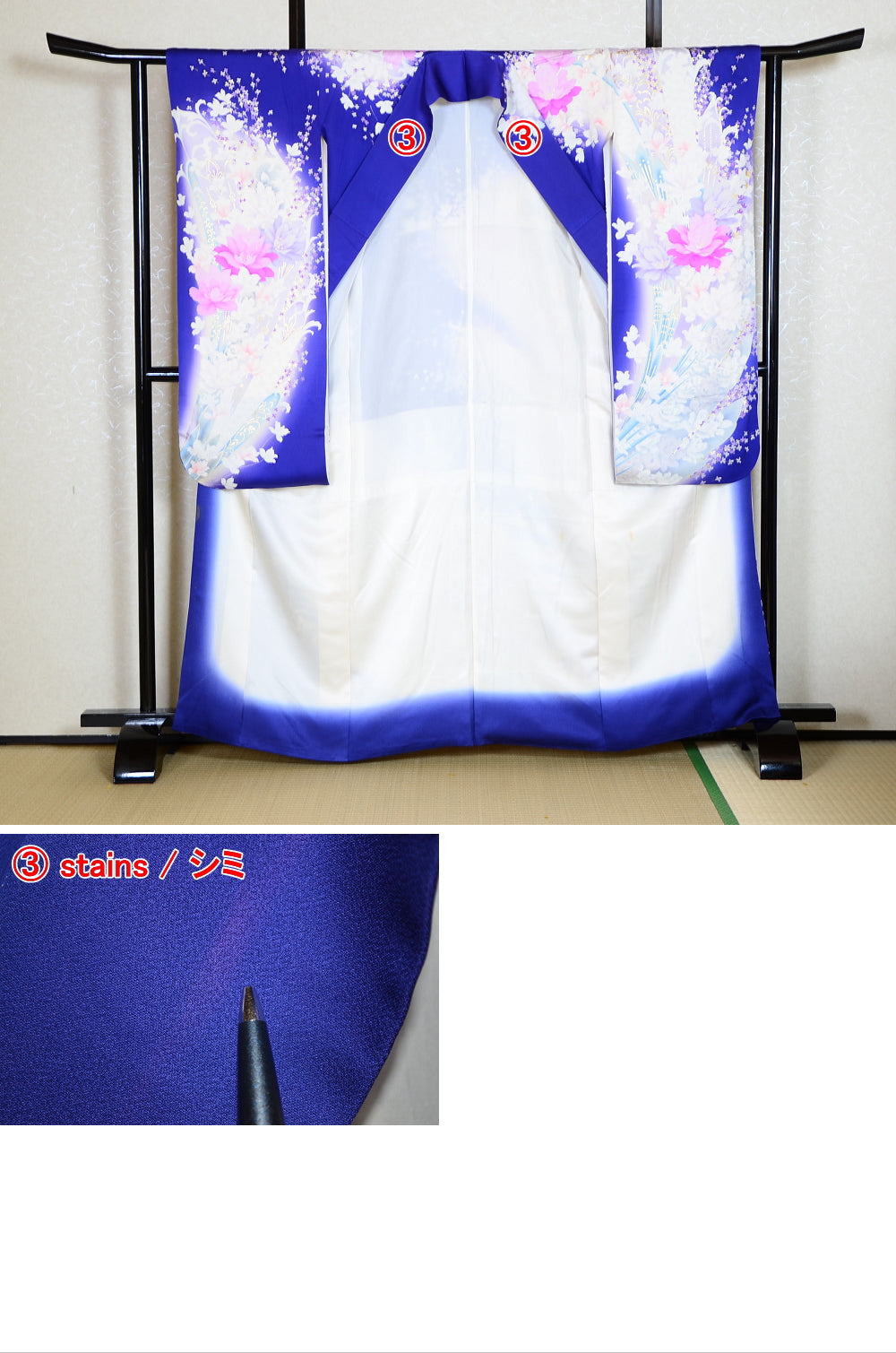 Long-sleeved kimono / Furisode / FK#1-410