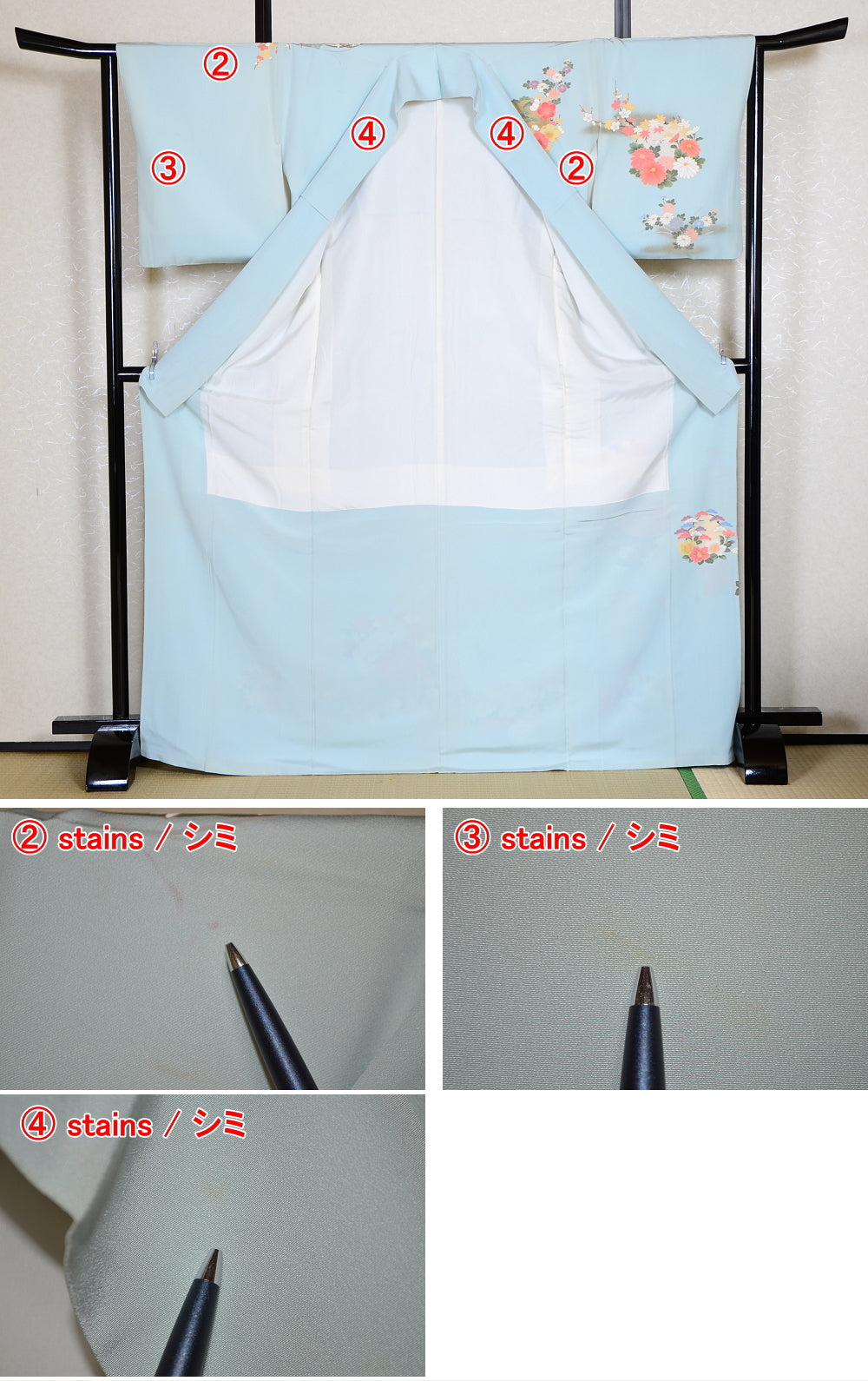 Japanese kimono 6 items set / TK #1-467