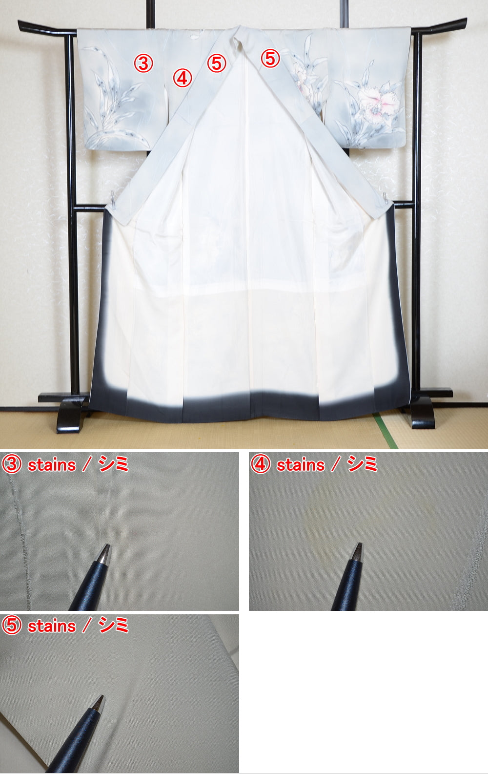 Japanese kimono 6 items set / TK #1-965