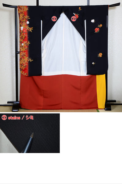 Long-sleeved kimono 6 items set / Furisode / FK#1-302