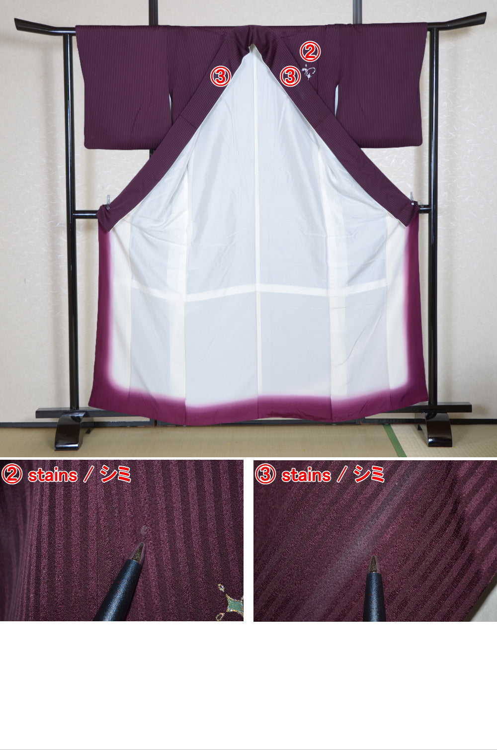 Japanese kimono 6 items set / TK #1-996