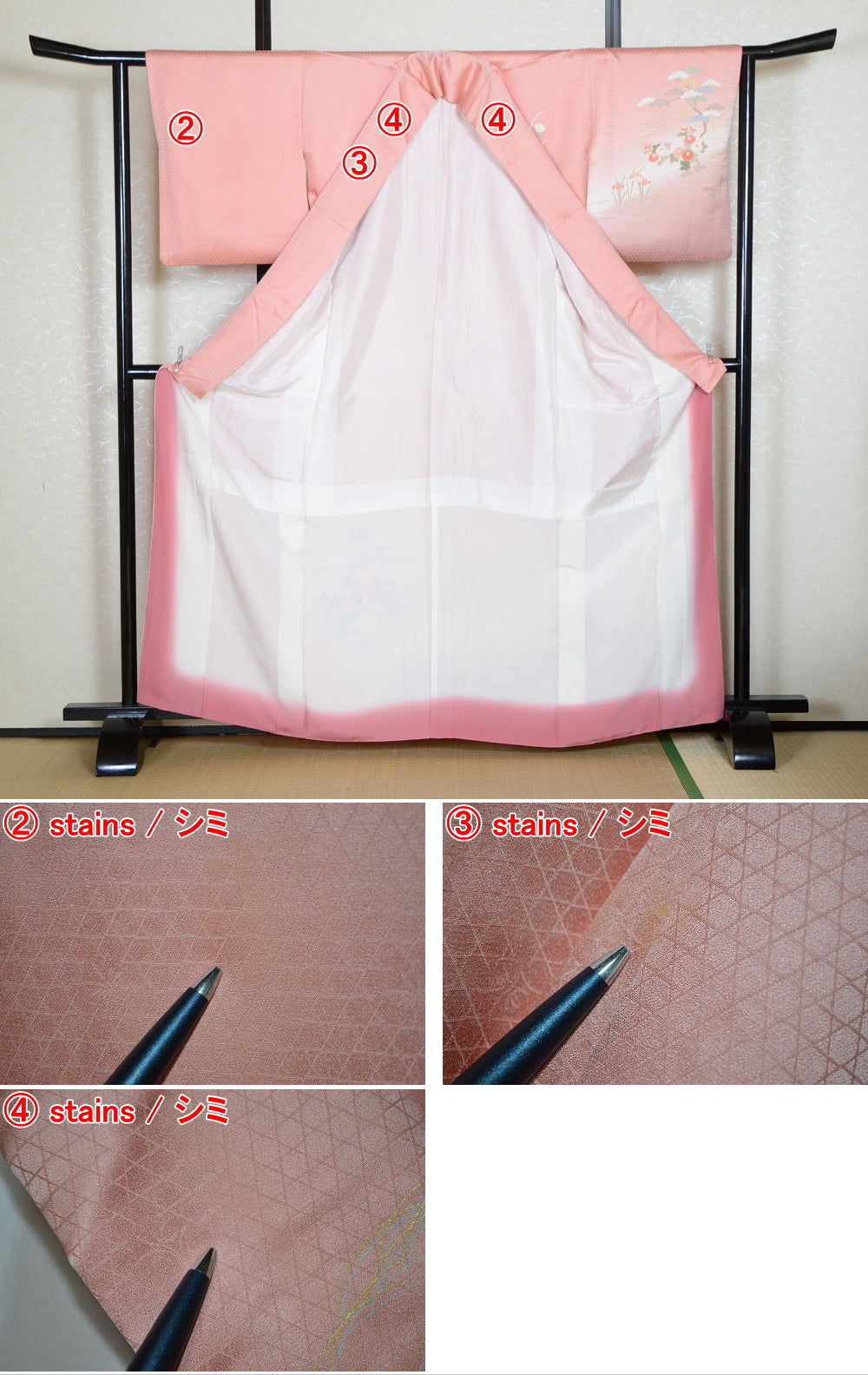 Japanese kimono 6 items set / TK #1-997