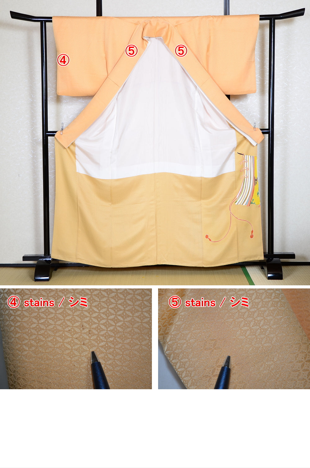 Japanese kimono 6 items set / TK #1-404