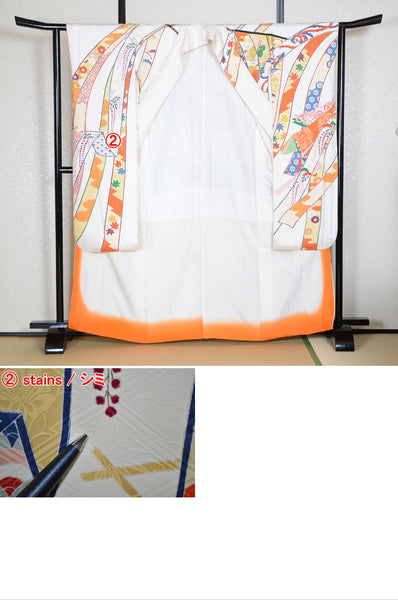 Long-sleeved kimono 6 items set / Furisode / FK#1-726