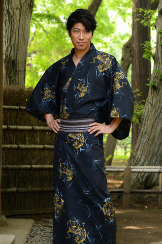 Men yukata kimono / MX #919