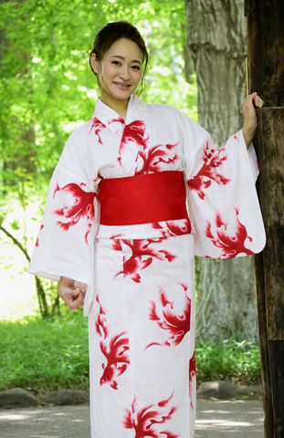 Japanese yukata kimono / 10 #849