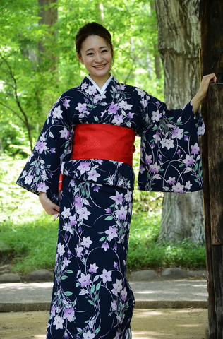 Archive Yukata – Traditional Pattern (Women / One of a Kind) W-AT #45
