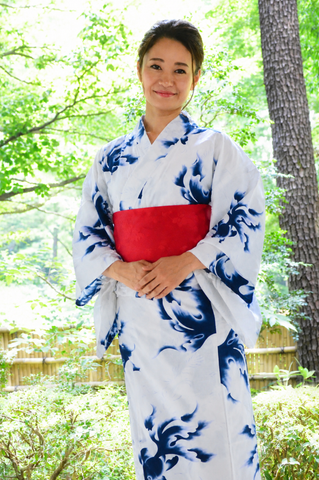 Japanese yukata kimono / 10 #848