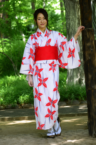 Japanese yukata kimono / ST #583