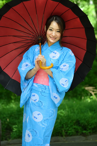 Japanese yukata kimono / ST #582