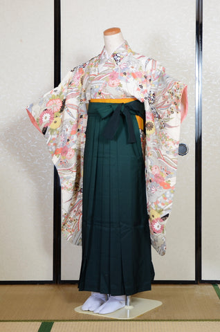 Furisode kimono. Long sleeved kimono. Japanese kimono. women hakama.hakama pants women's. Japanese women obi belt. Tradiitonal obi.  hanhaba obi. 
