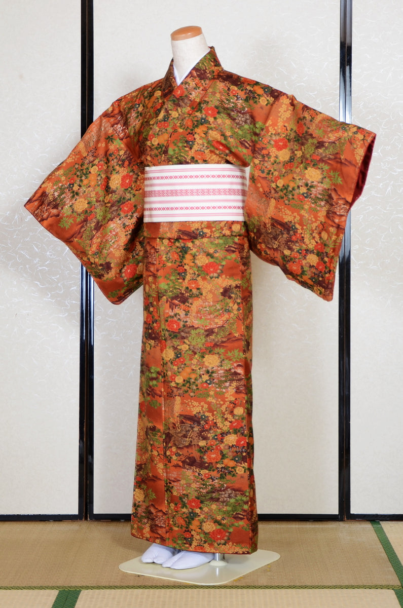 Japanese traditional kimono 4 items set – Kimono yukata market sakura