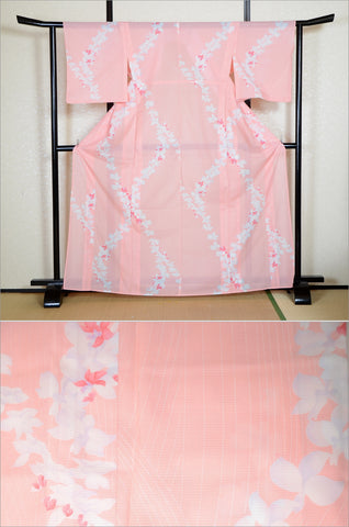 Japanese kimono. kimono for women. kimono female. houmongi kimono. tsukesage kimono.summer kimono.