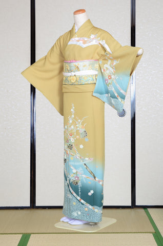 Japanese kimono 6 items set / TK #2-067