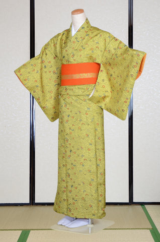 Japanese kimono. kimono for women. kimono female. komon kimono. muji kimono.tsumugi kimono. Japanese women obi belt. hanhaba obi.