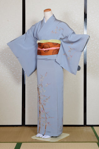 Japanese kimono. kimono for women. kimono female. houmongi kimono. tsukesage kimono.irotomesode.summer kimono.