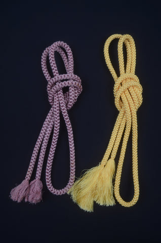 Obi jime. kimono accessories.