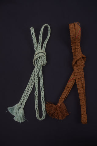 Obi jime. kimono accessories.