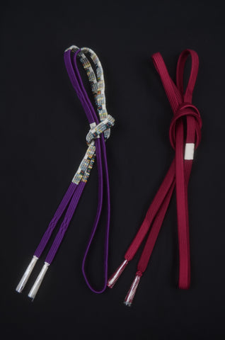 Obi jime. kimono accessories.