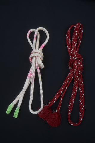 Obi jime. kimono accessories.