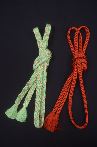 Obi jime. kimono accessories.