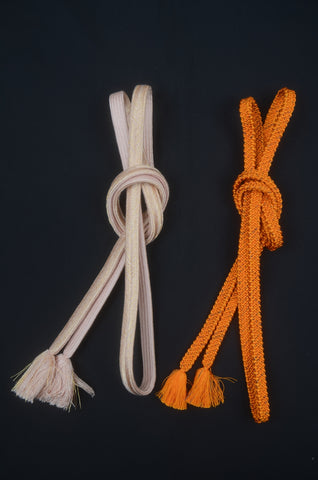 Obi jime. kimono accessories.