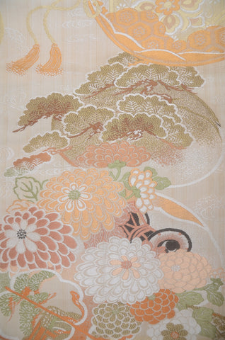 Obi belt. Japanese women obi belt. Tradiitonal obi. kimono belt. fukuro obi. maru obi.