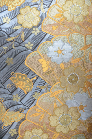 Obi belt. Japanese women obi belt. Tradiitonal obi. kimono belt. fukuro obi. maru obi.