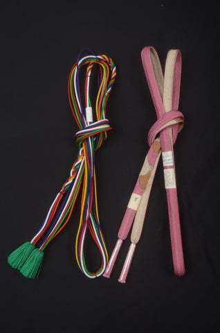 Obi jime. kimono accessories.