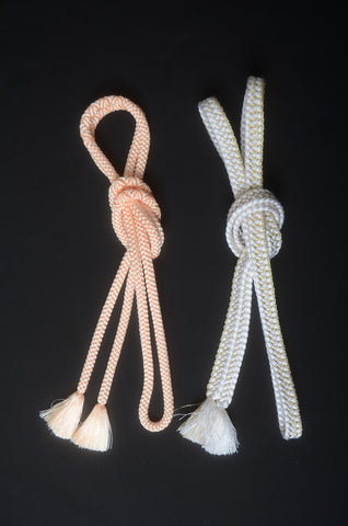 Obi jime. kimono accessories.
