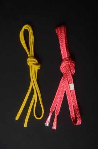 Obi jime. kimono accessories.