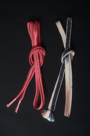 Obi jime. kimono accessories.