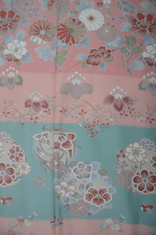 Japanese kimono. kimono for women. kimono female. houmongi kimono. tsukesage kimono.irotomesode.summer kimono.