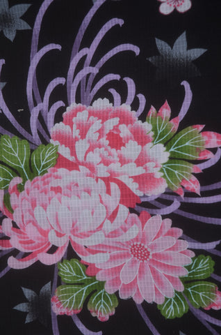 Archive Yukata – Traditional Pattern (Women / One of a Kind) W-AT #87