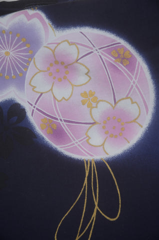 Archive Yukata – Traditional Pattern (Women / One of a Kind) W-AT #94