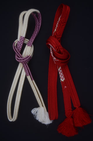 Obi jime. kimono accessories.