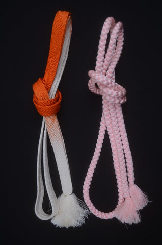 Obi jime. kimono accessories.
