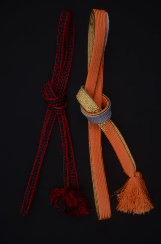 Obi jime. kimono accessories.