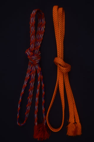 Obi jime. kimono accessories.