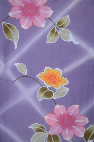 Archive Yukata – Traditional Pattern (Women / One of a Kind) W-AT #129