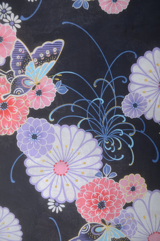 Japanese yukata kimono / H #533