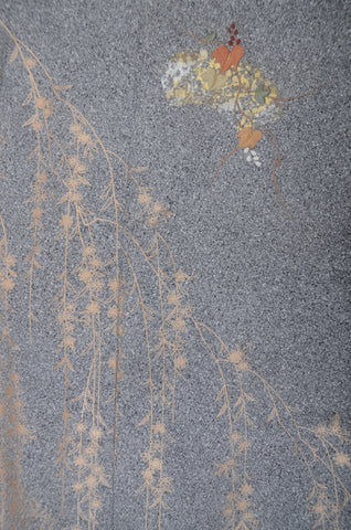 Japanese kimono. kimono for women. kimono female. houmongi kimono. tsukesage kimono.