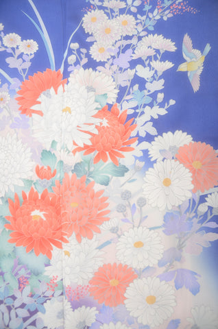 Furisode kimono. Long sleeved kimono. Japanese kimono. Japanese women obi belt. Tradiitonal obi. pre-tied obi. Obi age. Obi jime. kimono accessories.